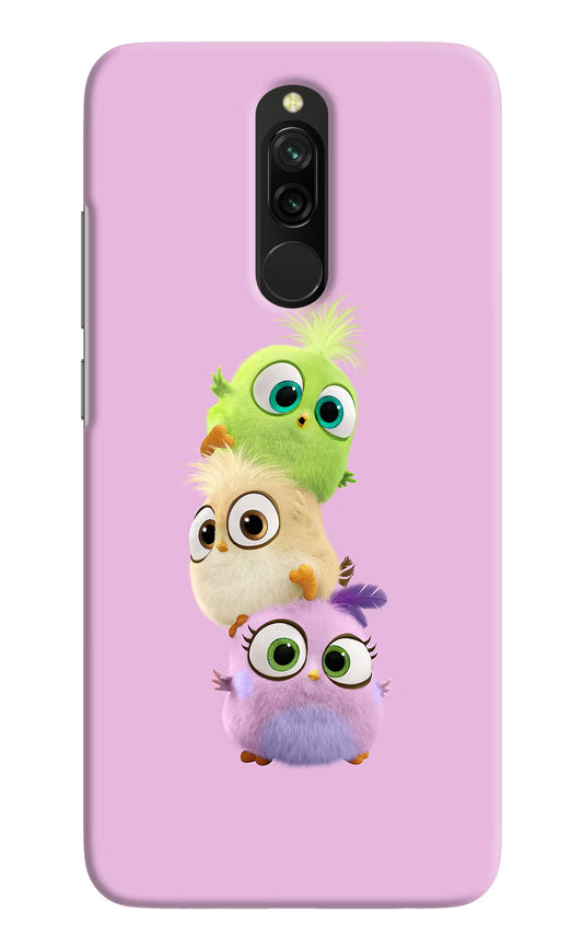 Cute Little Birds Redmi 8 Hard Case Back Cover by Casekaro