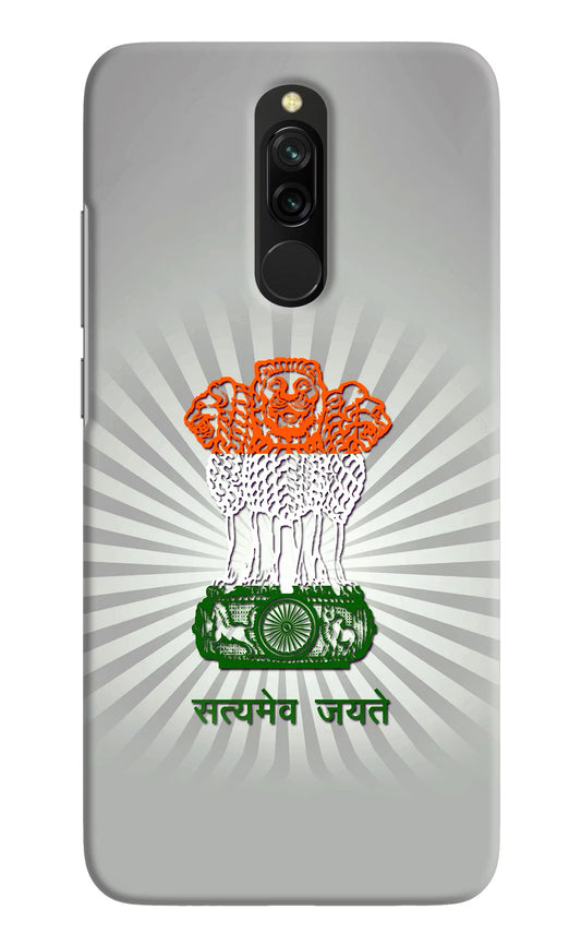 Satyamev Jayate Art Redmi 8 Hard Case Back Cover by Casekaro