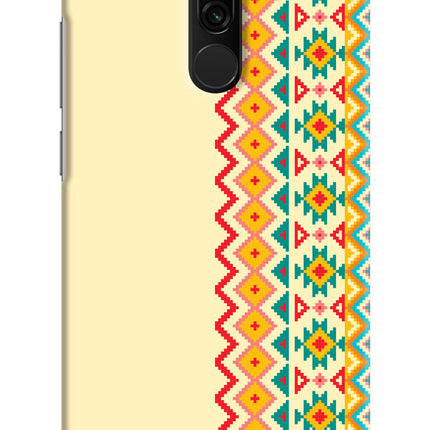 Ethnic Seamless Redmi 8 Hard Case Back Cover by Casekaro