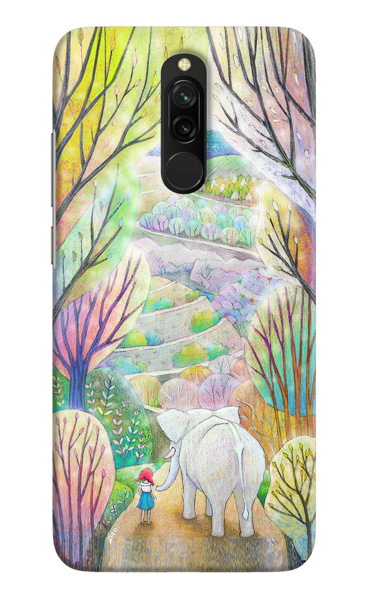 Nature Painting Redmi 8 Hard Case Back Cover by Casekaro