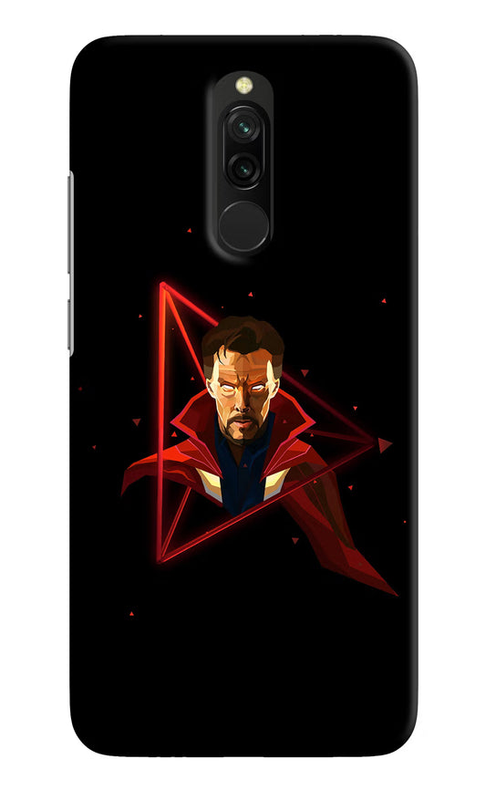 Doctor Ordinary Redmi 8 Hard Case Back Cover by Casekaro