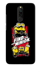 Find your inner Minion Redmi 8 Hard Case Back Cover by Casekaro