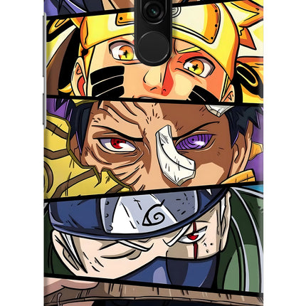 Naruto Character Redmi 8 Hard Case Back Cover by Casekaro