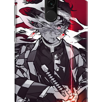 Demon Slayer Redmi 8 Hard Case Back Cover by Casekaro