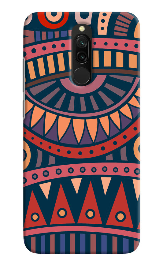 African Culture Design Redmi 8 Hard Case Back Cover by Casekaro