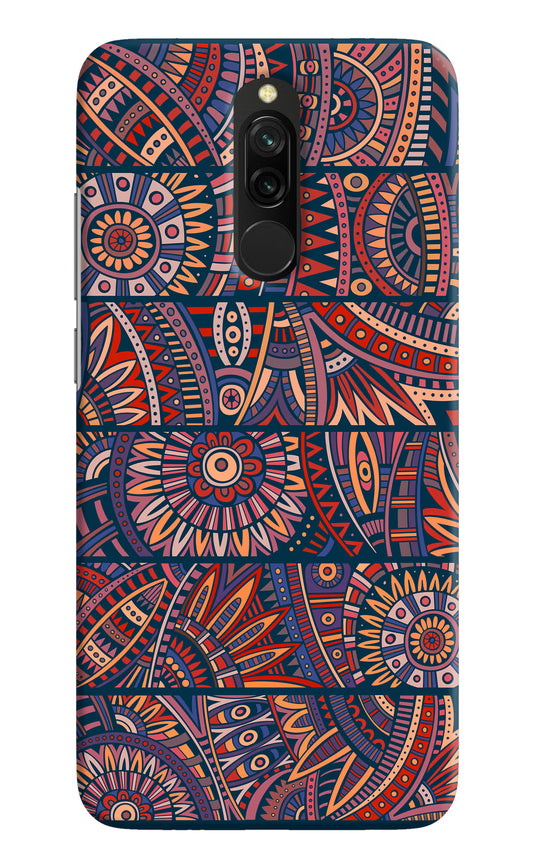 African Culture Design Redmi 8 Hard Case Back Cover by Casekaro