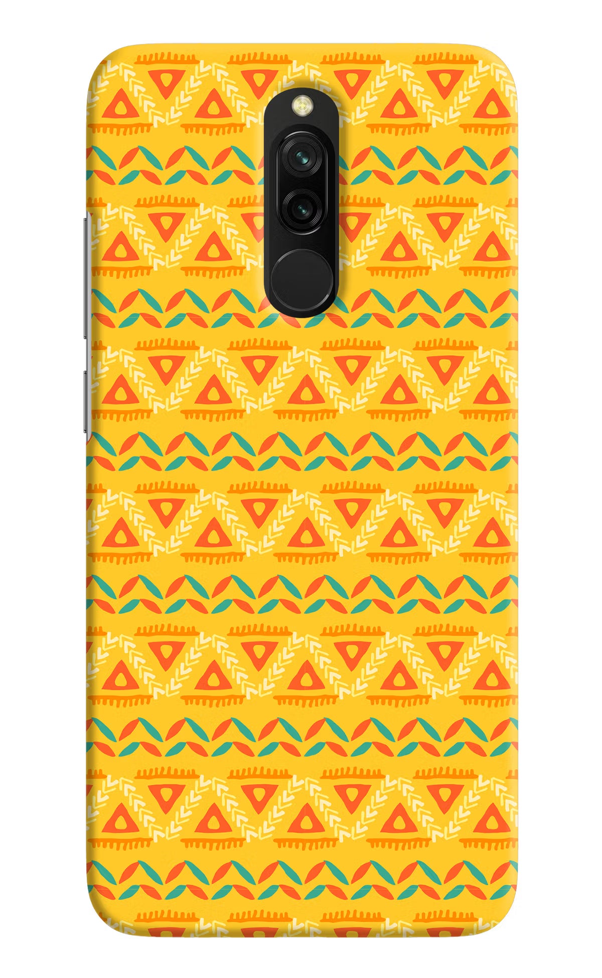 Tribal Pattern Redmi 8 Hard Case Back Cover by Casekaro