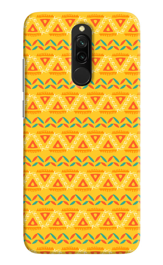 Tribal Pattern Redmi 8 Hard Case Back Cover by Casekaro