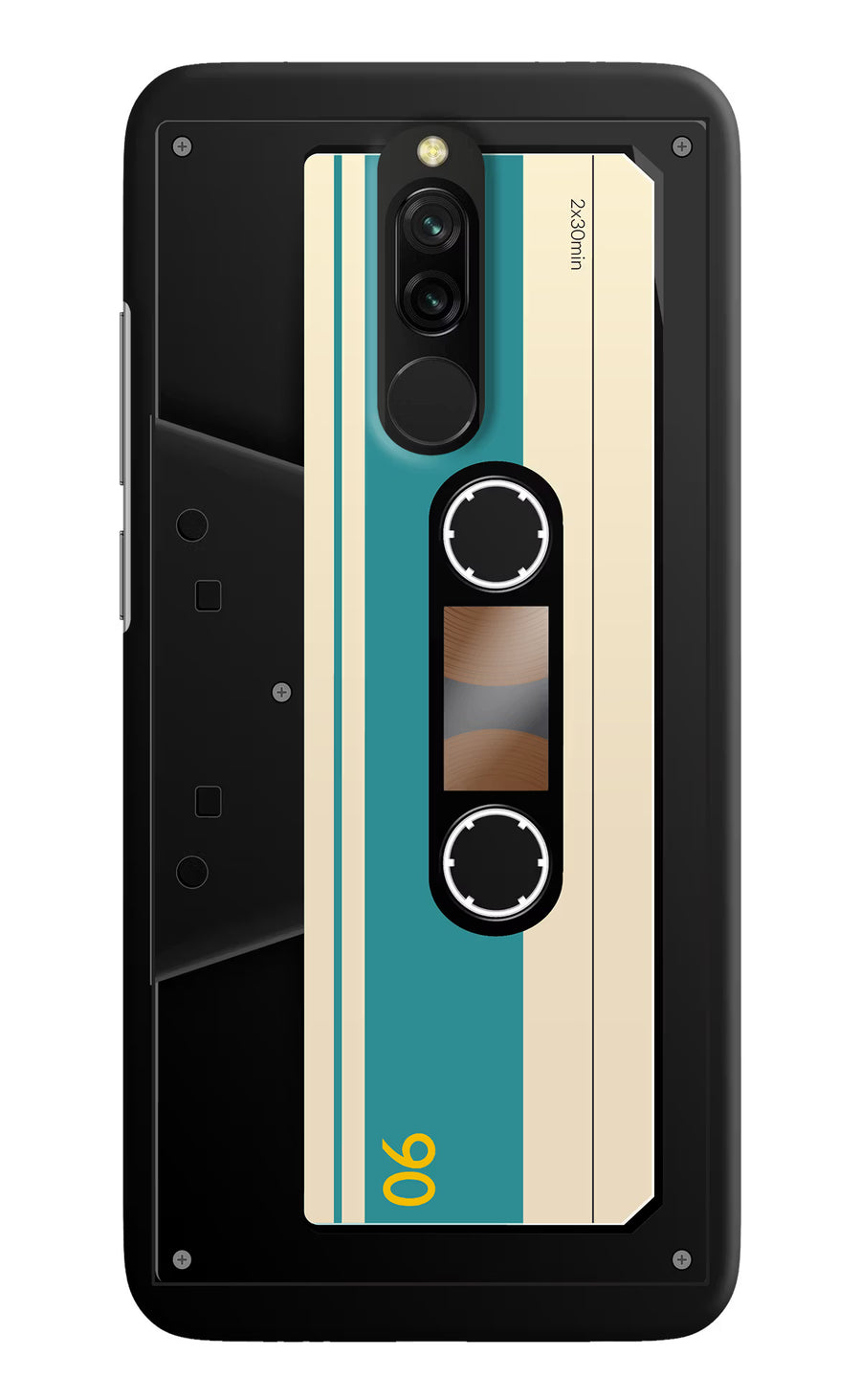 Cassette Redmi 8 Back Cover, Hard case