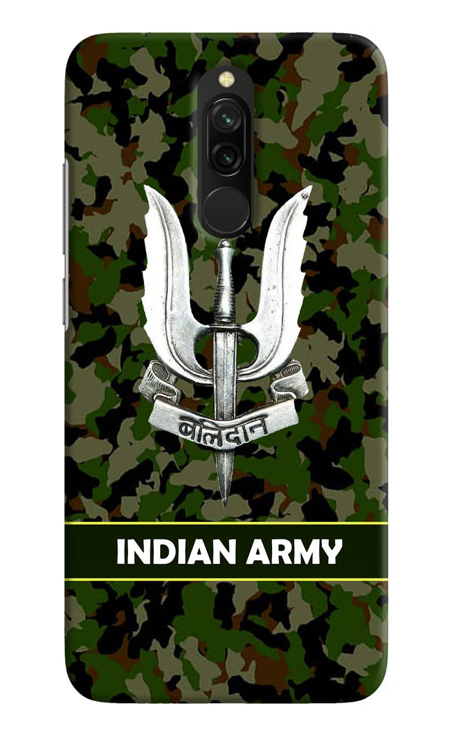 Balidan Indian Logo Redmi 8 Hard Case Back Cover by Casekaro
