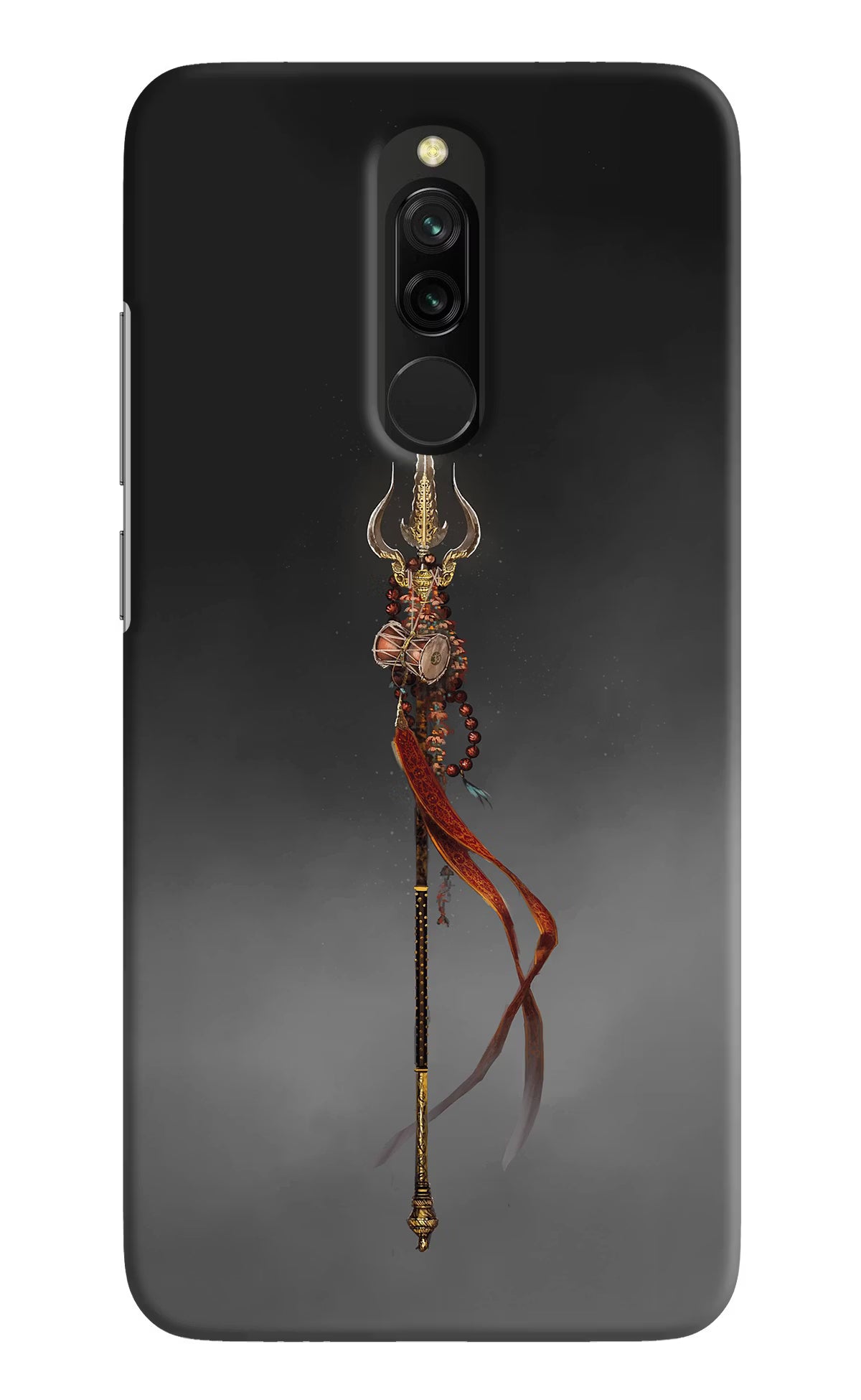 Shiv Trishul Redmi 8 Hard Case Back Cover by Casekaro