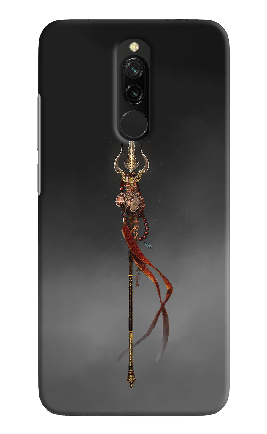 Shiv Trishul Redmi 8 Back Cover, Hard case