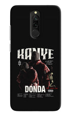Donda Kanye West Redmi 8 Hard Case Back Cover by Casekaro