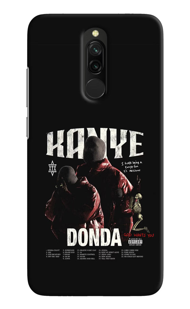 Donda Kanye West Redmi 8 Hard Case Back Cover by Casekaro
