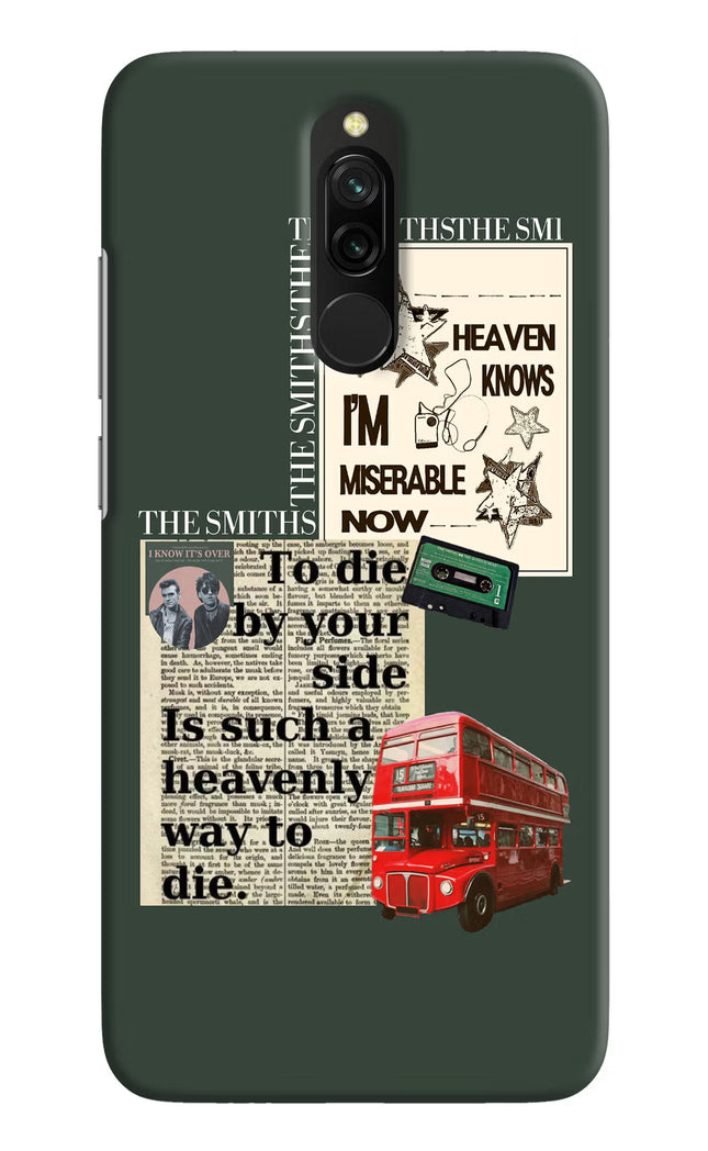 The Smiths Redmi 8 Hard Case Back Cover by Casekaro