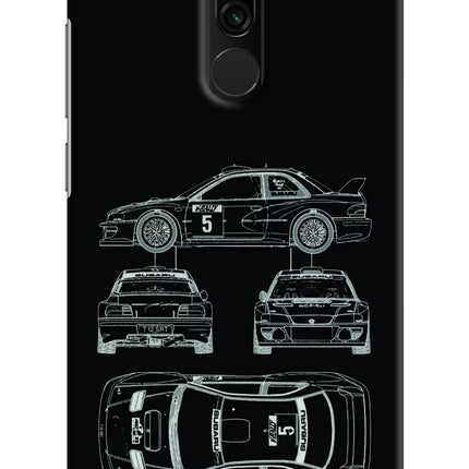 WRC'99 Redmi 8 Hard Case Back Cover by Casekaro