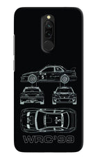 WRC'99 Redmi 8 Hard Case Back Cover by Casekaro