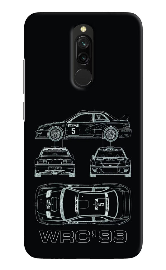 WRC'99 Redmi 8 Hard Case Back Cover by Casekaro