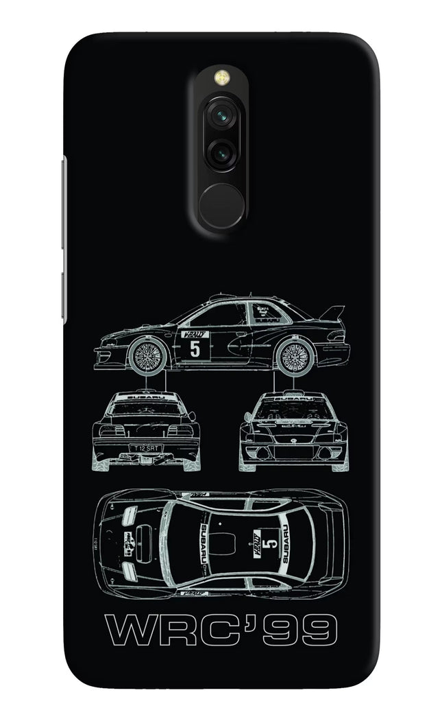 WRC'99 Redmi 8 Hard Case Back Cover by Casekaro