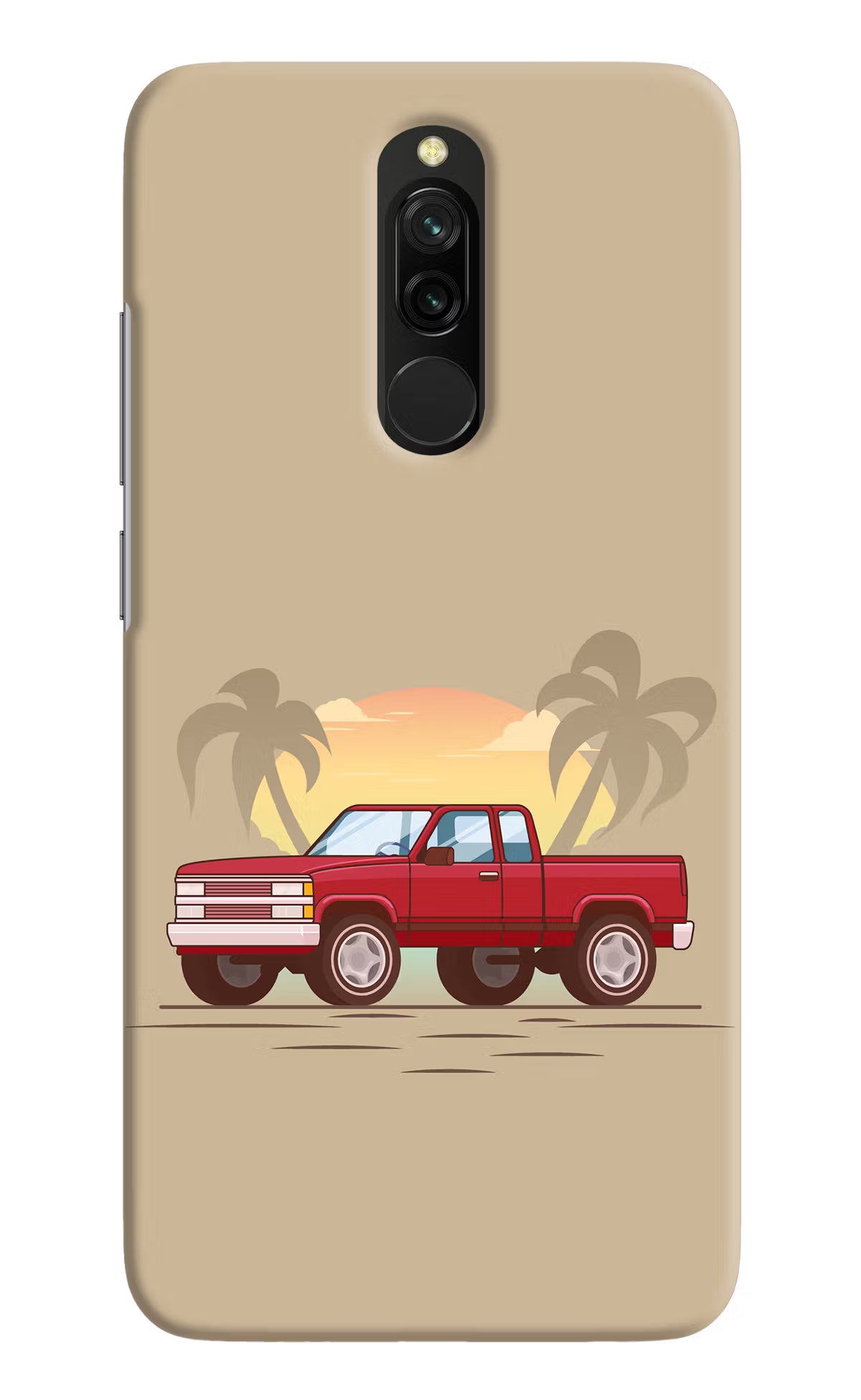 Desert Classic Drive Redmi 8 Hard Case Back Cover by Casekaro