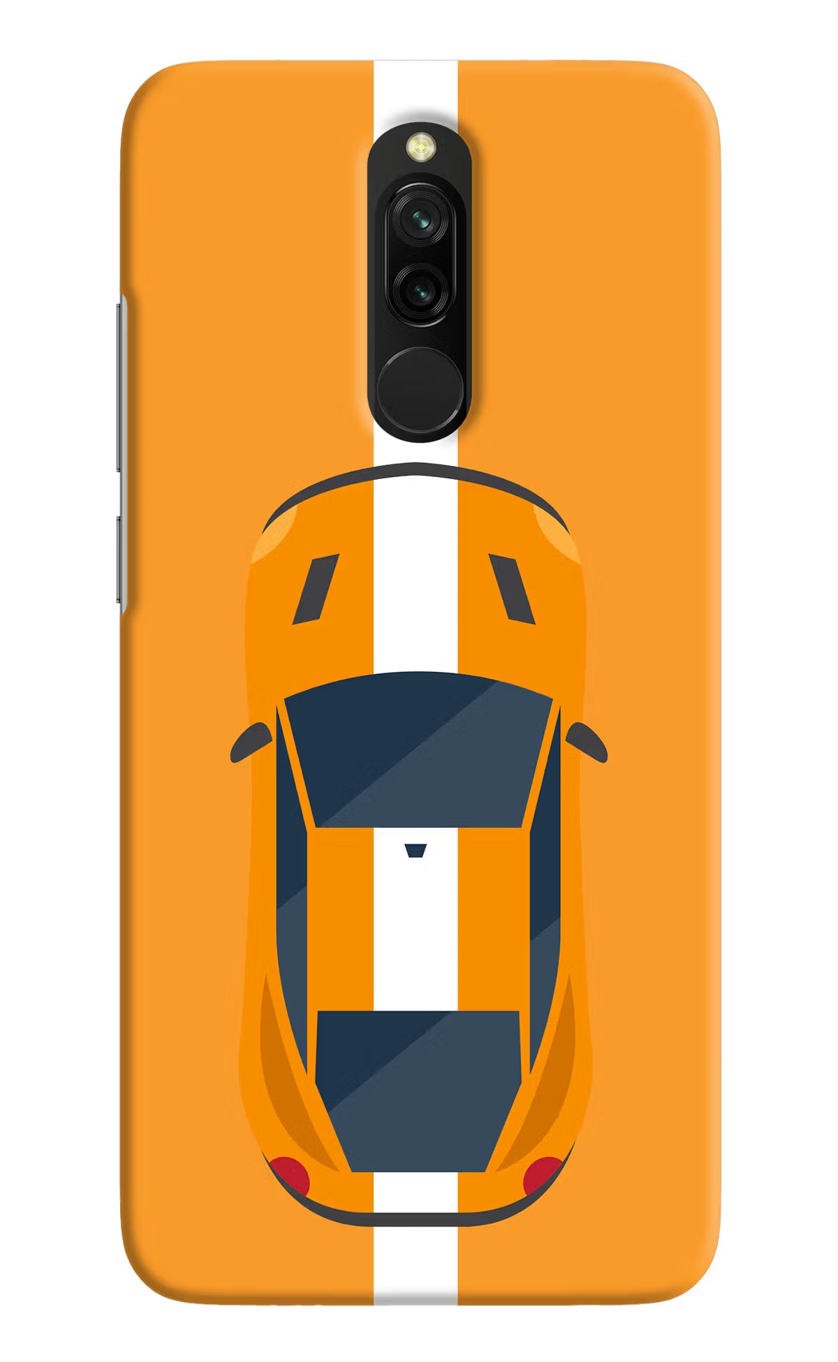 Highway Pursuit Redmi 8 Hard Case Back Cover by Casekaro