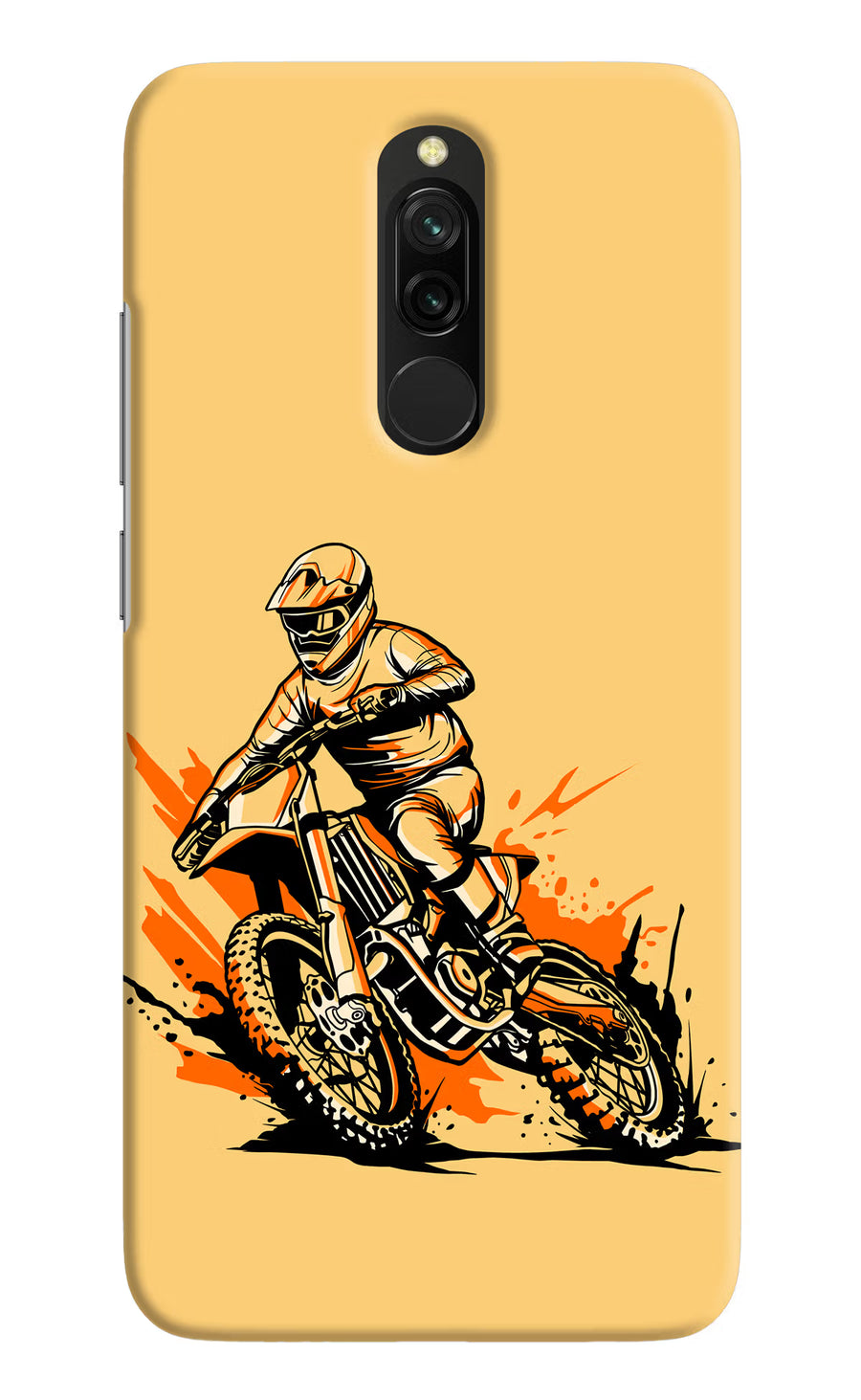Off-Road Fury Redmi 8 Back Cover, Hard case