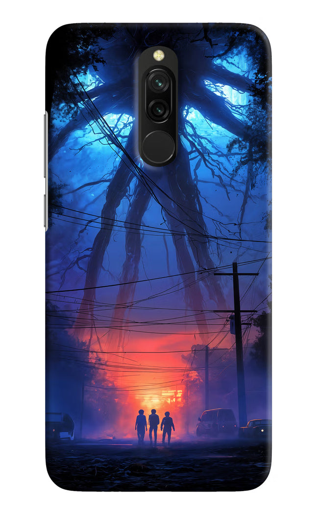 Ordinary Things Shadow Redmi 8 Hard Case Back Cover by Casekaro