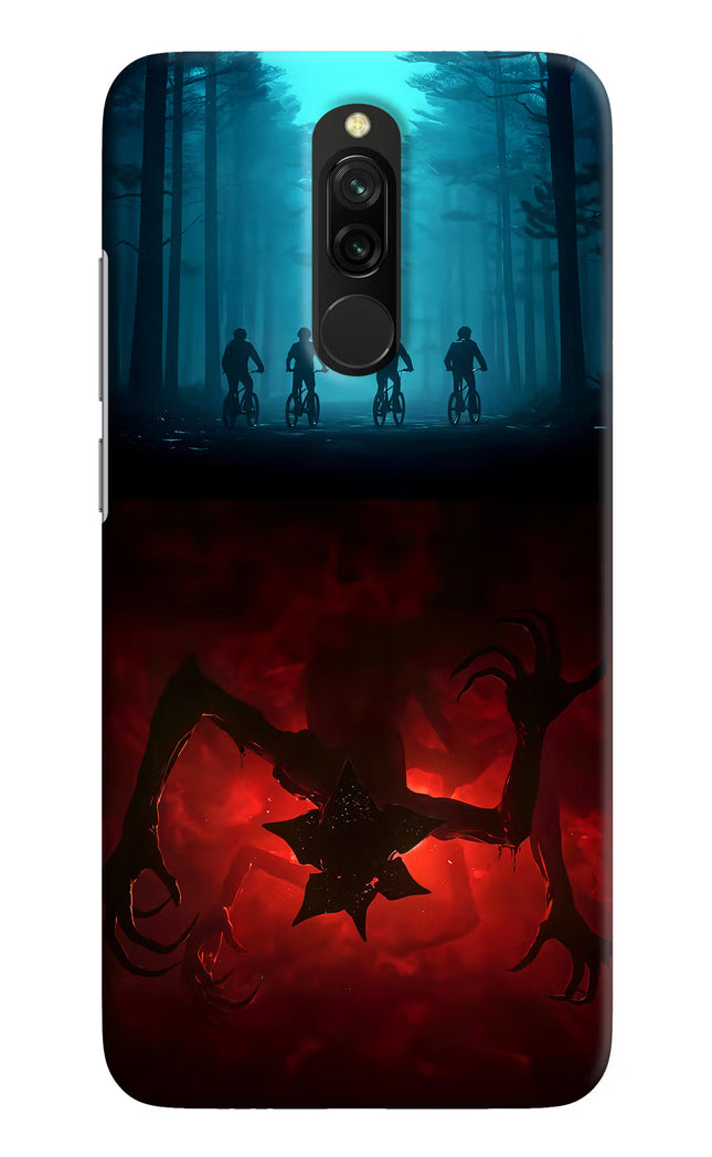 Ordinary Things Downside Up Redmi 8 Hard Case Back Cover by Casekaro