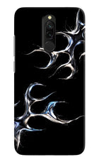 Chrome Tribal Redmi 8 Hard Case Back Cover by Casekaro