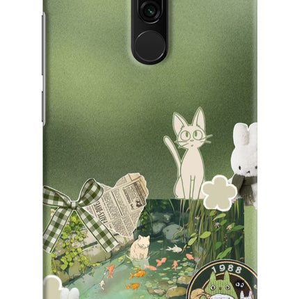 Aesthetic anime Redmi 8 Hard Case Back Cover by Casekaro