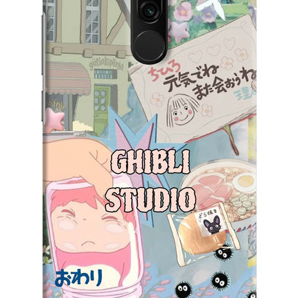 Studio Ghibli Redmi 8 Hard Case Back Cover by Casekaro