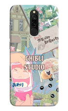 Studio Ghibli Redmi 8 Hard Case Back Cover by Casekaro