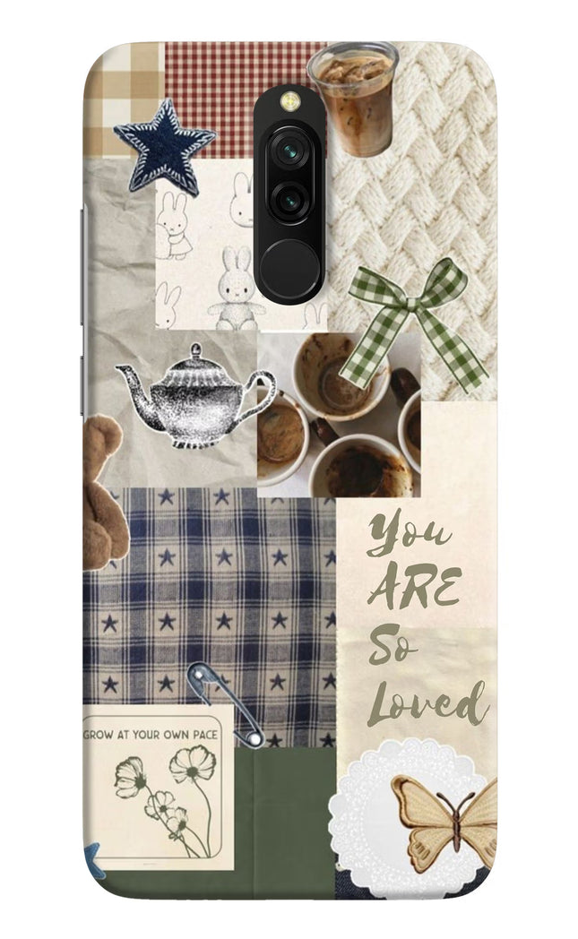 Cookie Redmi 8 Hard Case Back Cover by Casekaro