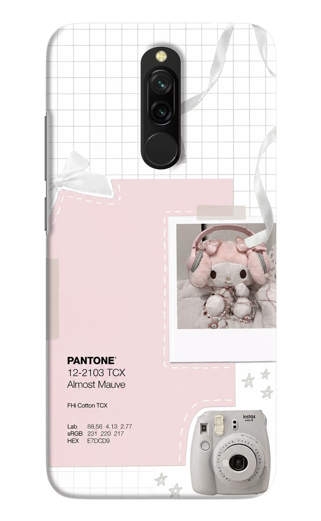 Pantone Asthetic Redmi 8 Hard Case Back Cover by Casekaro