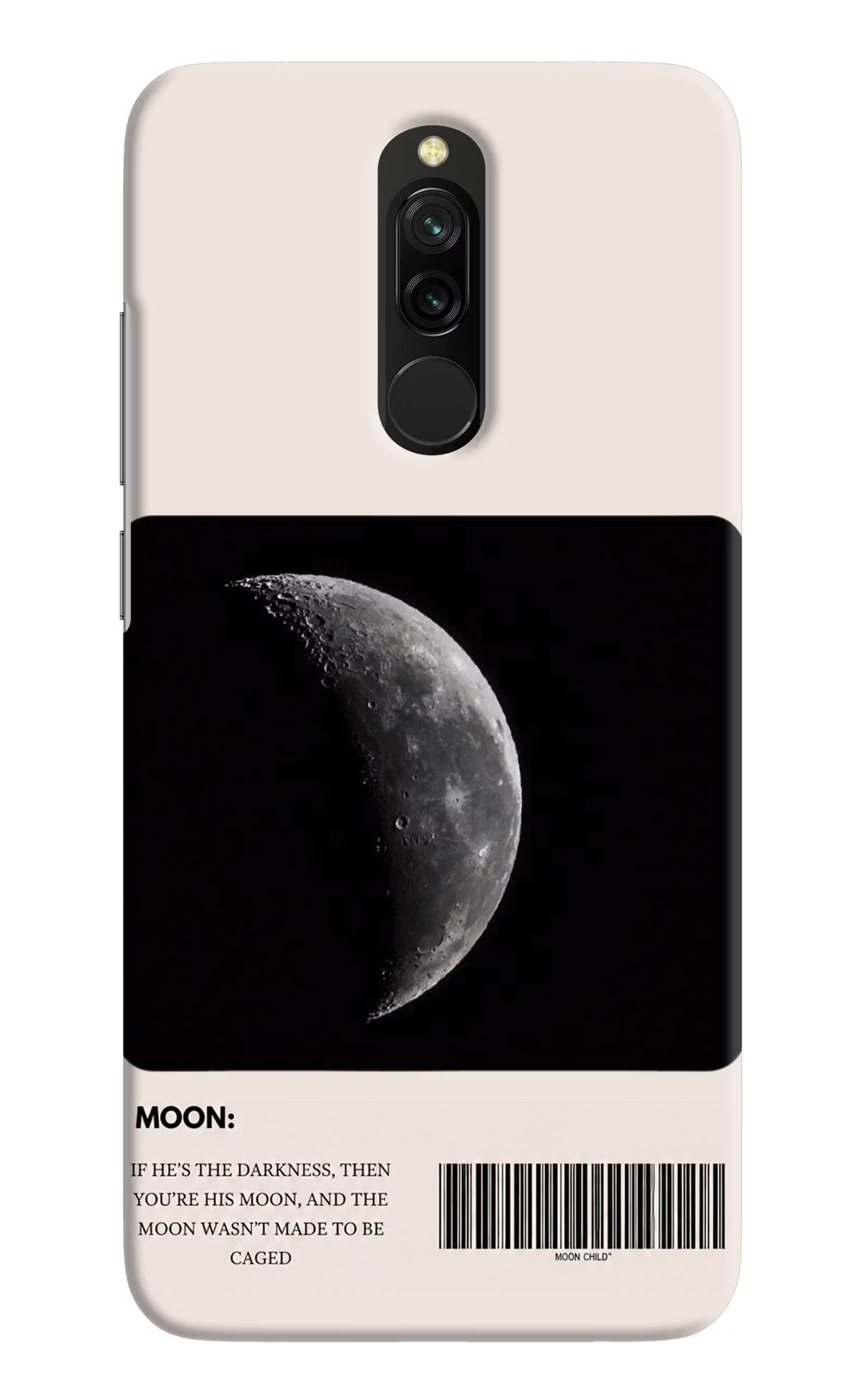 Moon Phase Redmi 8 Back Cover