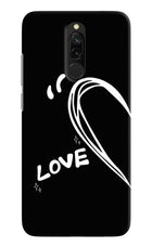 Love Line Redmi 8 Hard Case Back Cover by Casekaro