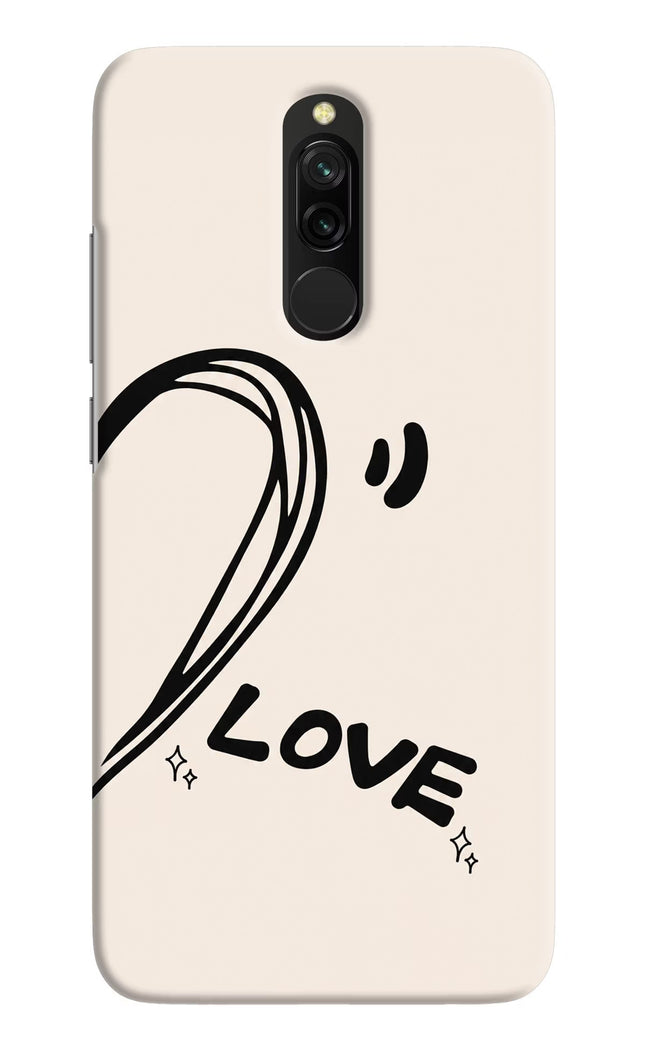 Soul Line Redmi 8 Hard Case Back Cover by Casekaro