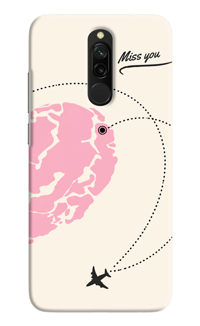 Miss Orbit Redmi 8 Hard Case Back Cover by Casekaro