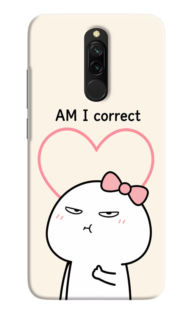 Always Right Redmi 8 Hard Case Back Cover by Casekaro
