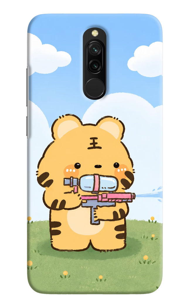Tiger Treat Redmi 8 Hard Case Back Cover by Casekaro