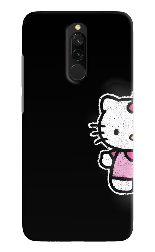 Kitty Charm Redmi 8 Hard Case Back Cover by Casekaro