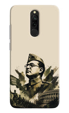 Netaji Rising Redmi 8 Hard Case Back Cover by Casekaro