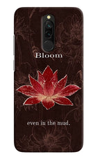 Bloom Redmi 8 Hard Case Back Cover by Casekaro