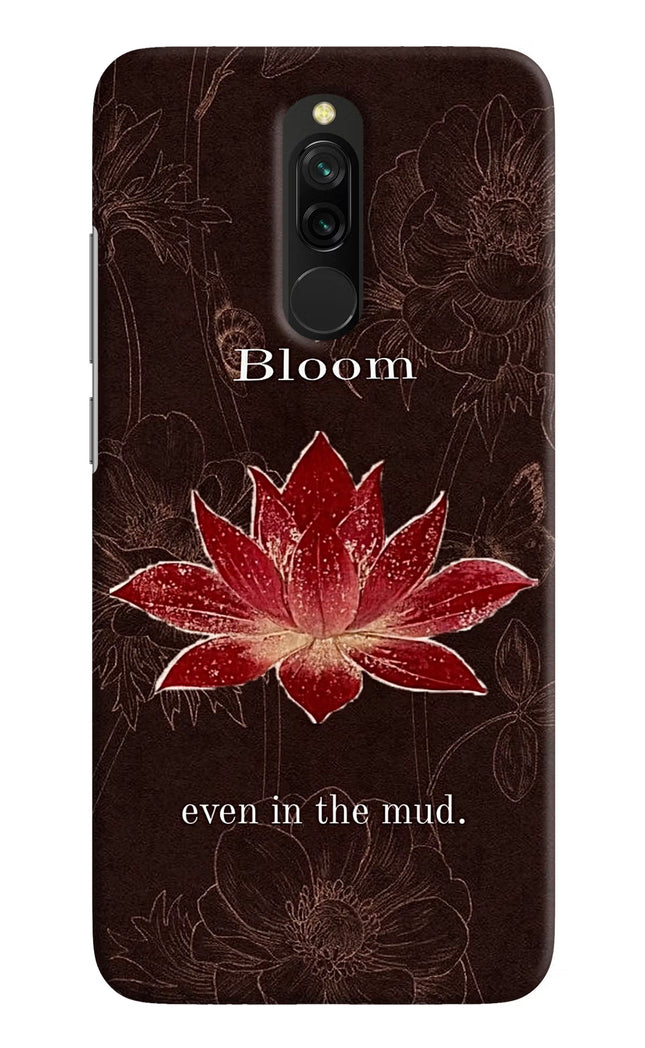 Bloom Redmi 8 Hard Case Back Cover by Casekaro