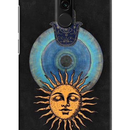 Divine Sun Redmi 8 Hard Case Back Cover by Casekaro
