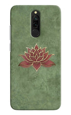 Lotus Grace Redmi 8 Hard Case Back Cover by Casekaro