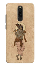 Krishna Redmi 8 Hard Case Back Cover by Casekaro
