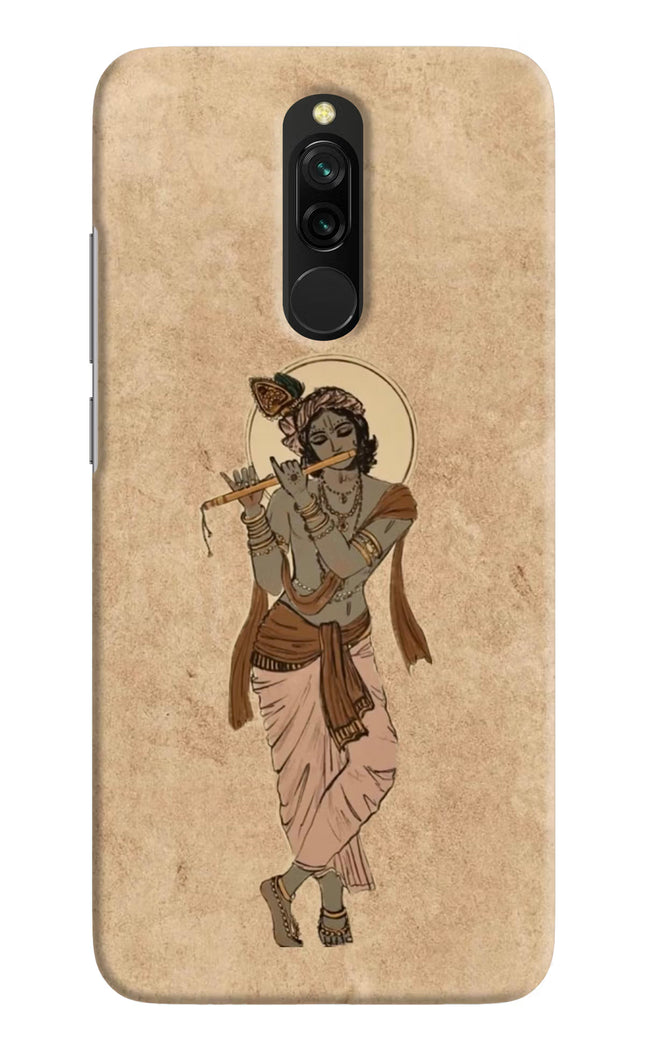 Krishna Redmi 8 Hard Case Back Cover by Casekaro