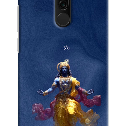 Cosmic Krishna Redmi 8 Hard Case Back Cover by Casekaro