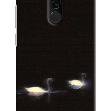 Silent Swans Redmi 8 Hard Case Back Cover by Casekaro